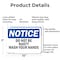 Signmission Safety Culture Sign, 10 in Width, Aluminum, Rectangle OS-2PACK-NS-A-710-L-11074 - alternate 2